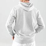 Head Club Fynn Hoodie FZ Grey Melange